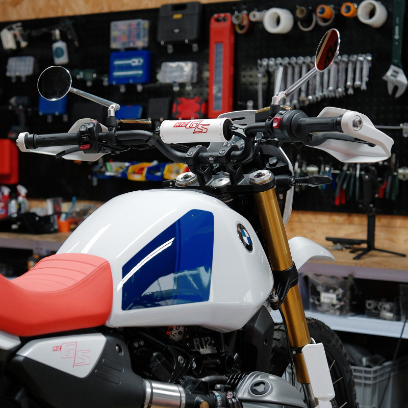 Barre transversale de guidon + housses - BMW R12GS