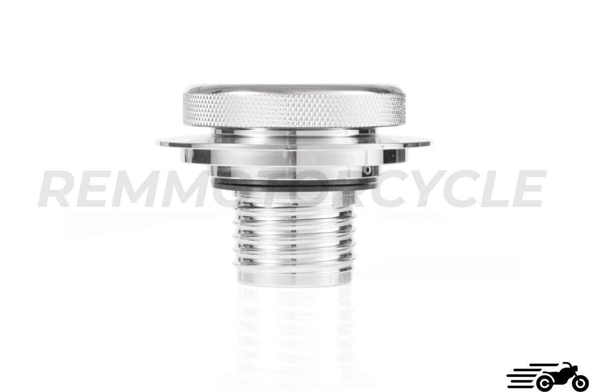 Black Reservoir Cap lub Chrome BMW R Series