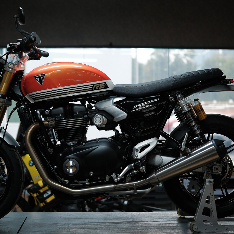 Collecteur inox TRIUMPH Speed Twin 1200 / Thruxton