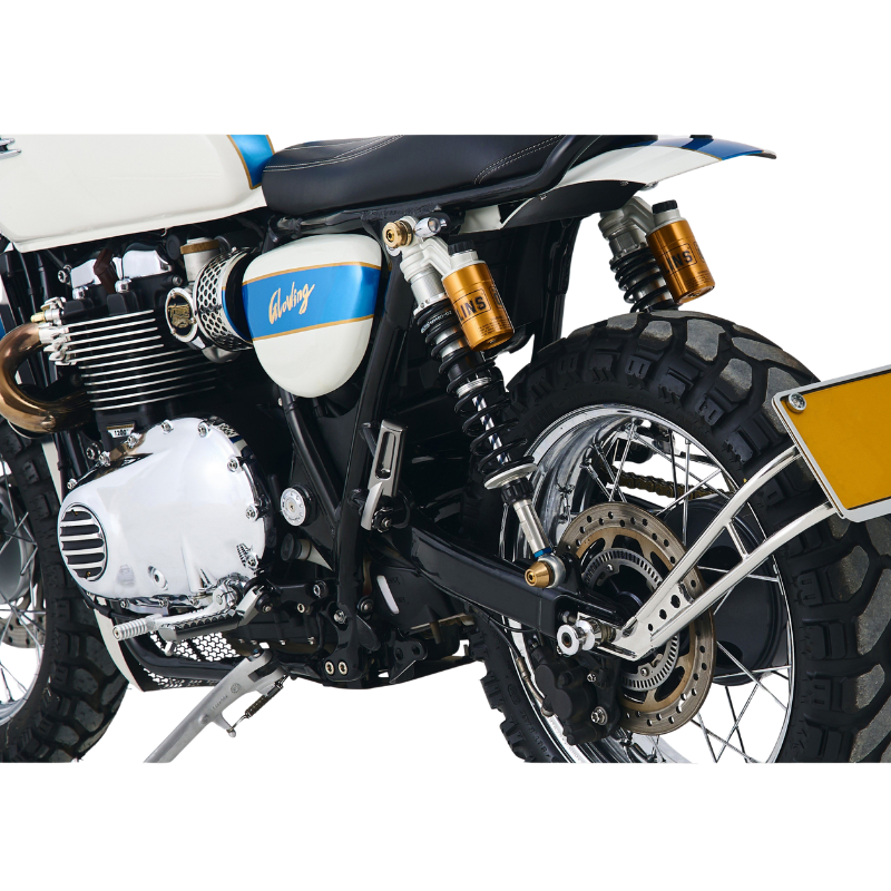 Couvercles de carter chromés pour Triumph Twin