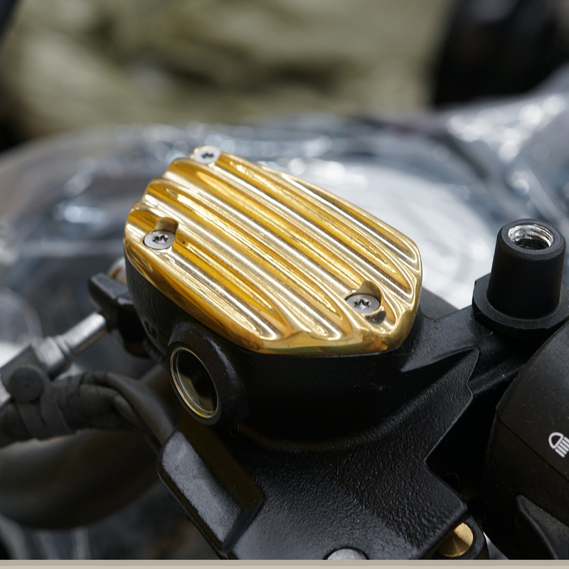 Couvercles maître-cylindre laiton – BMW R12/R12GS/R12N