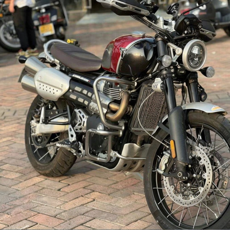 Crash bars basses Triumph Scrambler 1200 XC/XE
