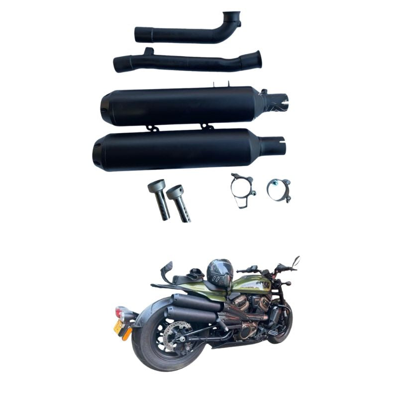 Échappement Sportster S 1250 à chicanes amovibles