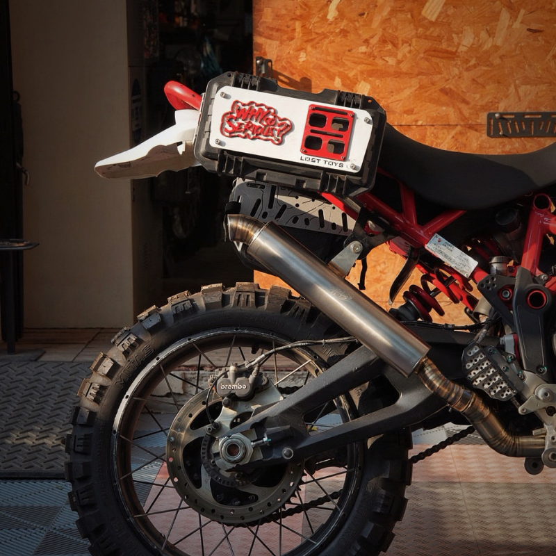 Échappement titane Ducati Desert X