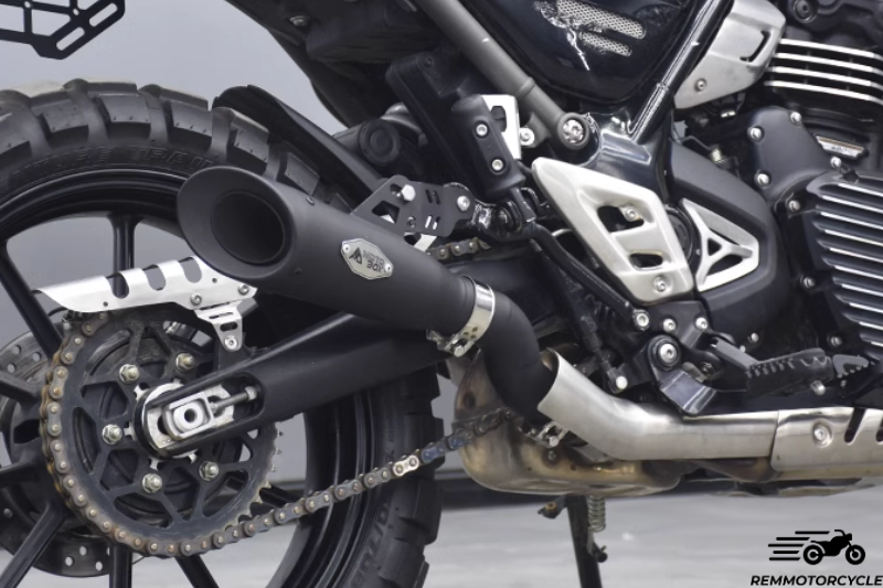 Echappement noir 400X - Speed 400