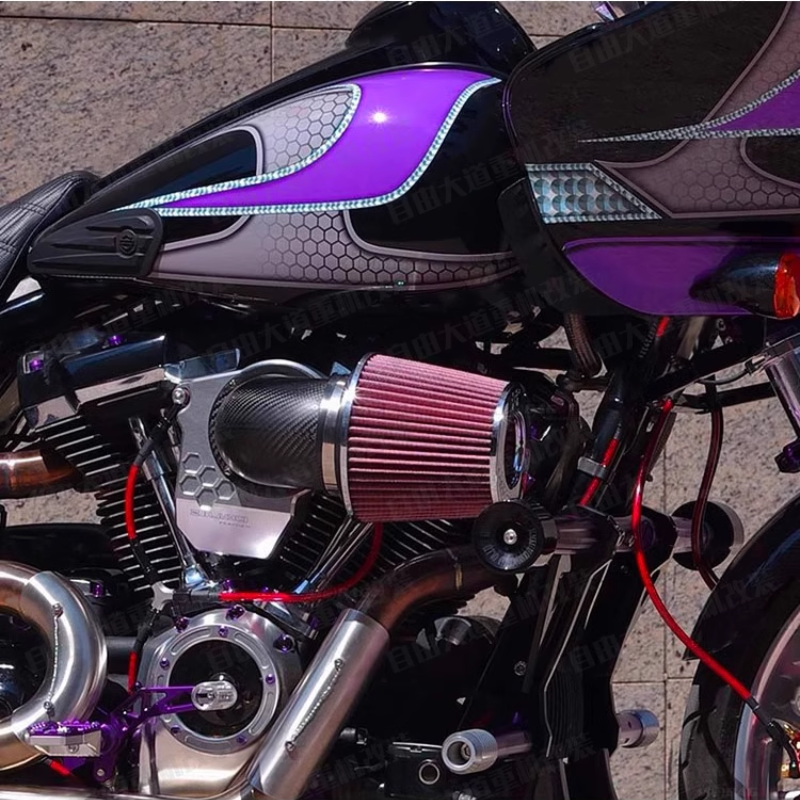 Carbon Fiber High-Flow Air Intake – M8 Engine