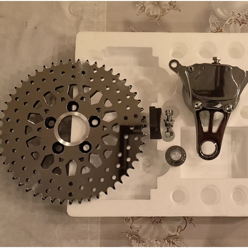 Zestaw do konwersji łańcucha Harley ze zintegrowanym hamulcem – 51 koron zębów