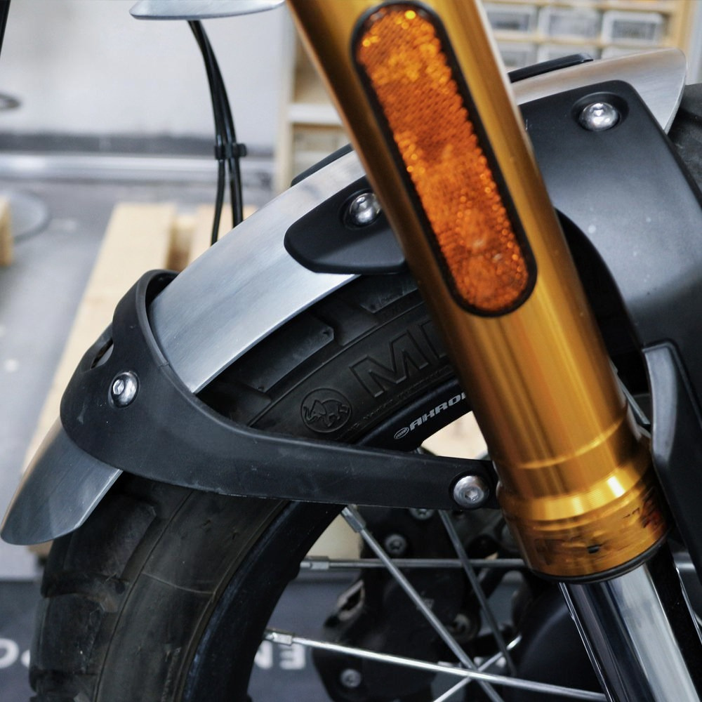 Garde-boue avant aluminium (haut + bas) - Triumph Street Scrambler 900