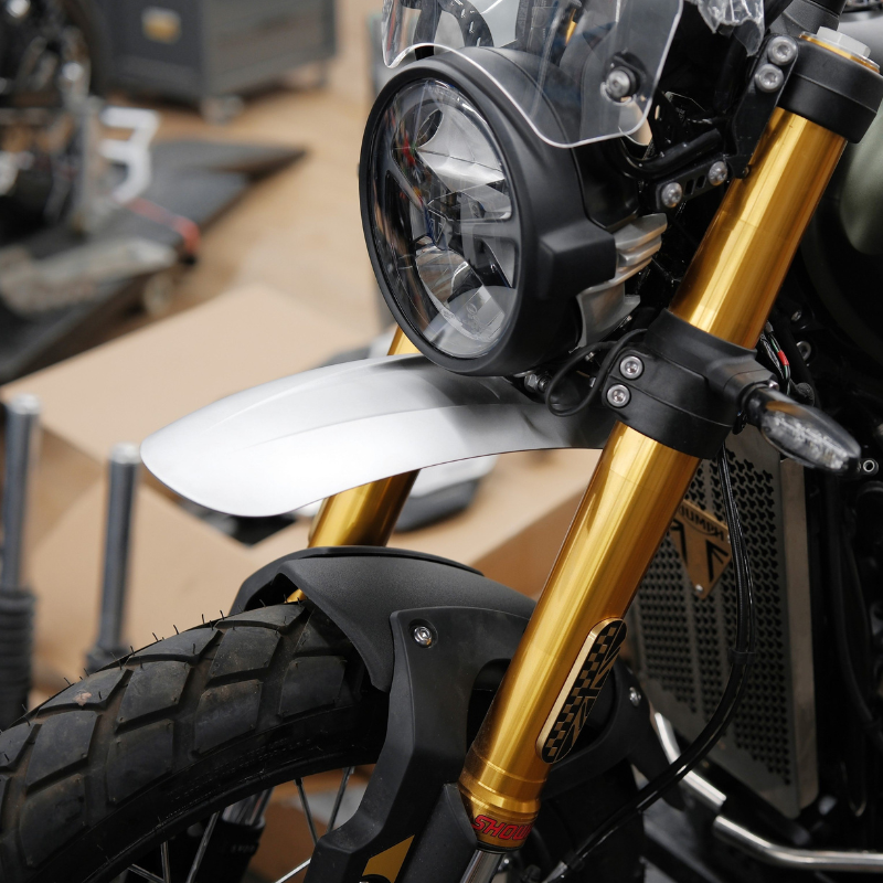 Garde-boue haut + secondaire ABS pour Street Scrambler 900  2026
