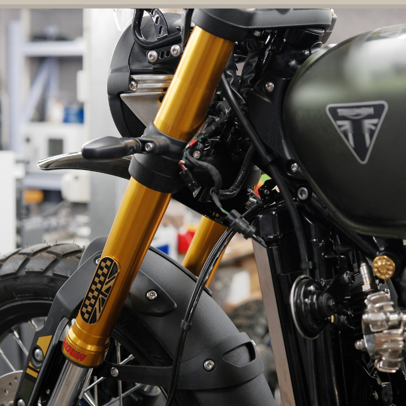 Garde-boue haut + secondaire ABS pour Street Scrambler 900  2026
