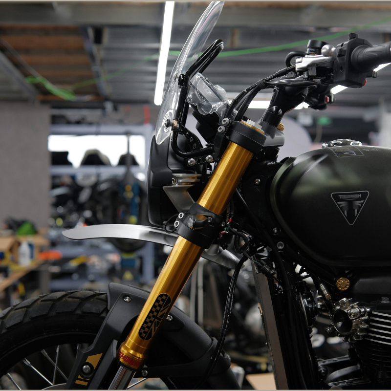 Garde-boue haut + secondaire ABS pour Street Scrambler 900  2026
