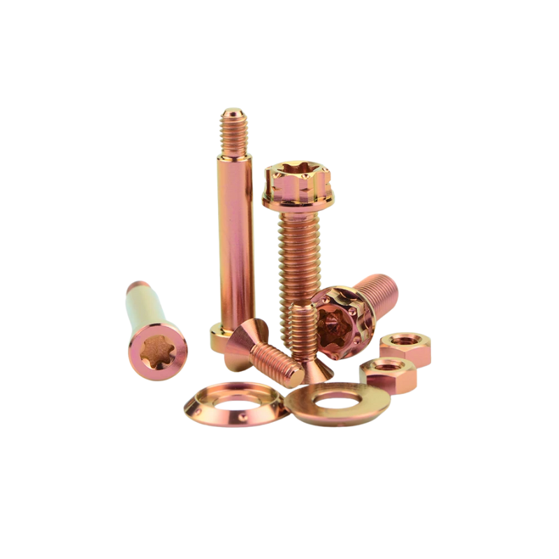 Kit vis titane maître-cylindre RXC (8 pièces)