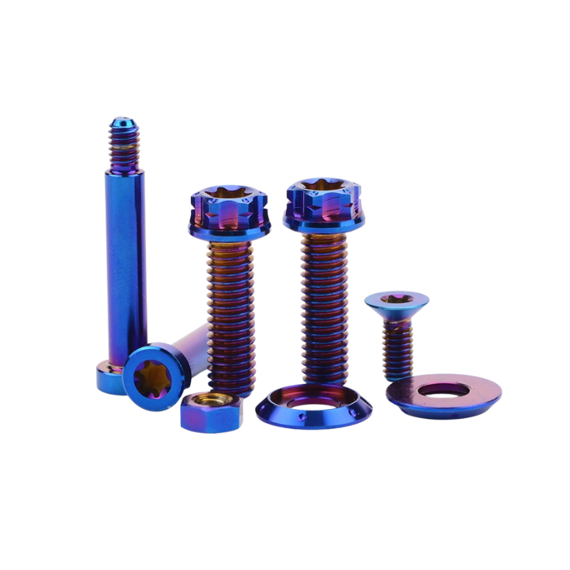 Kit vis titane maître-cylindre RXC (8 pièces)