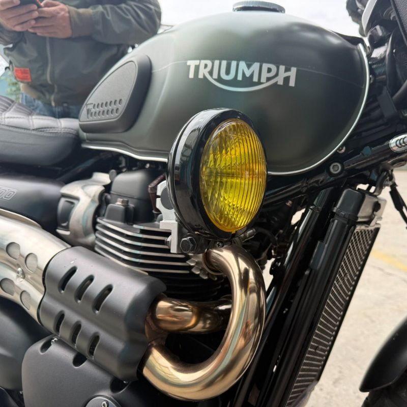 Phare additionnel halogène Triumph Classic avec support alu