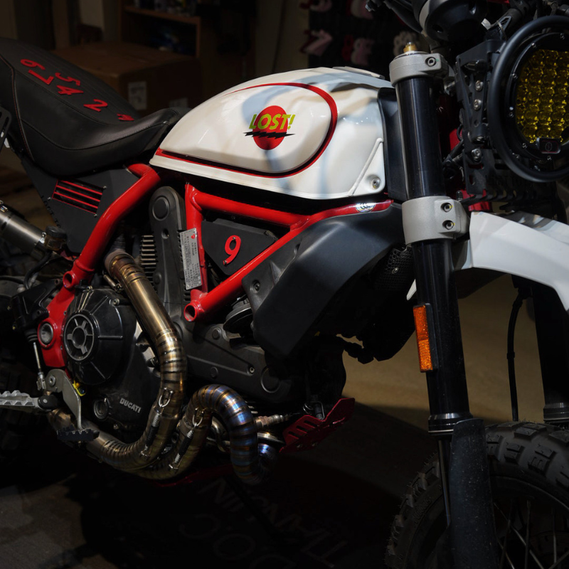 Plaques de cadre Ducati Scrambler 800/400 – Paire