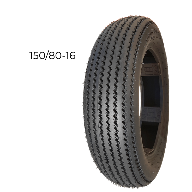 Pneu moto vintage tubeless – profil cranté