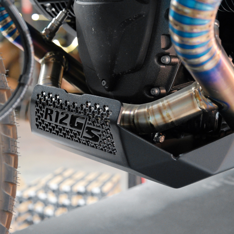 Sabot moteur aluminium BMW R12 G/S