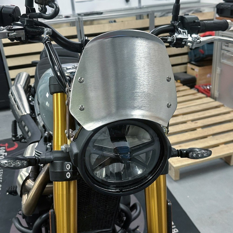 Saute-vent aluminium  - Triumph Scrambler 900 / Speed Twin 900