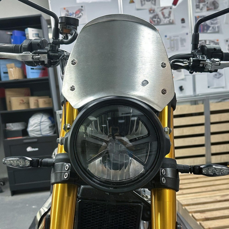 Saute-vent aluminium  - Triumph Scrambler 900 / Speed Twin 900