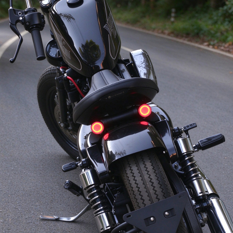 Selle conducteur + kit passager 3‑en‑1 — Harley-Davidson Sportster