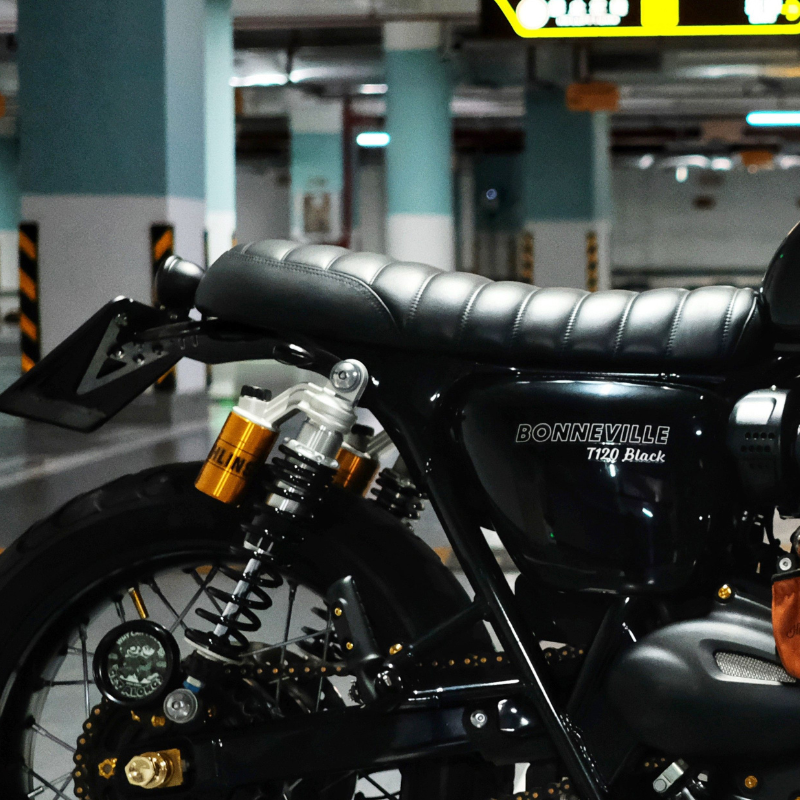 Selle courte personnalisable Triumph T120/T100/Street Twin