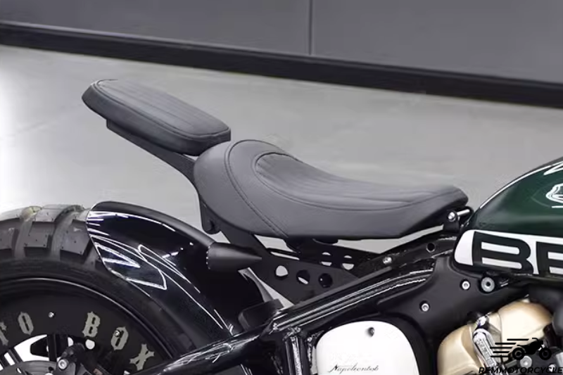 Siodło zestawu Benda Napoleon z pasażerami