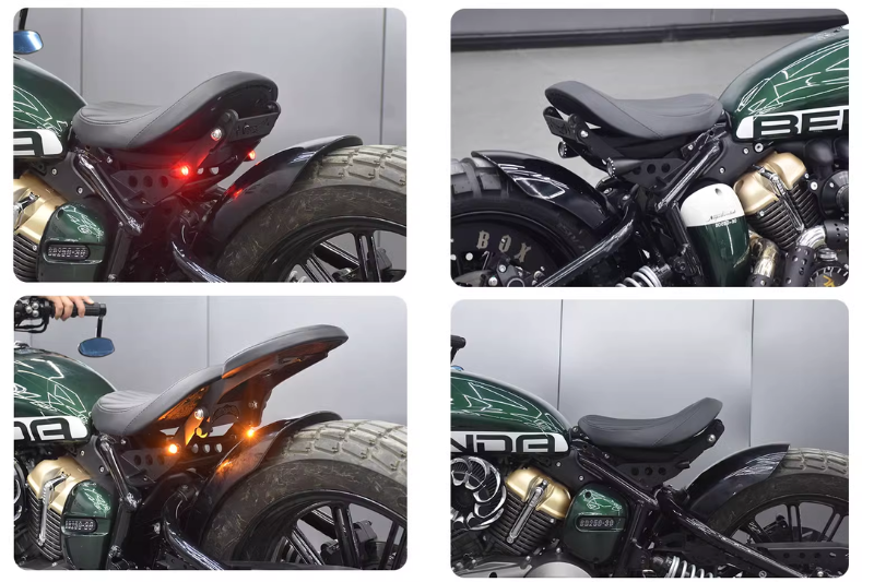 Siodło zestawu Benda Napoleon z pasażerami