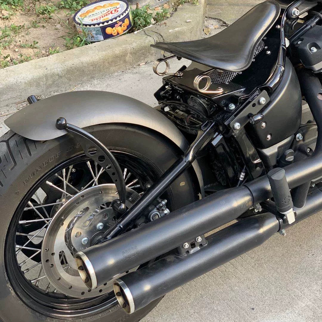 Solo Saddle + Harley Davidson Softail Support