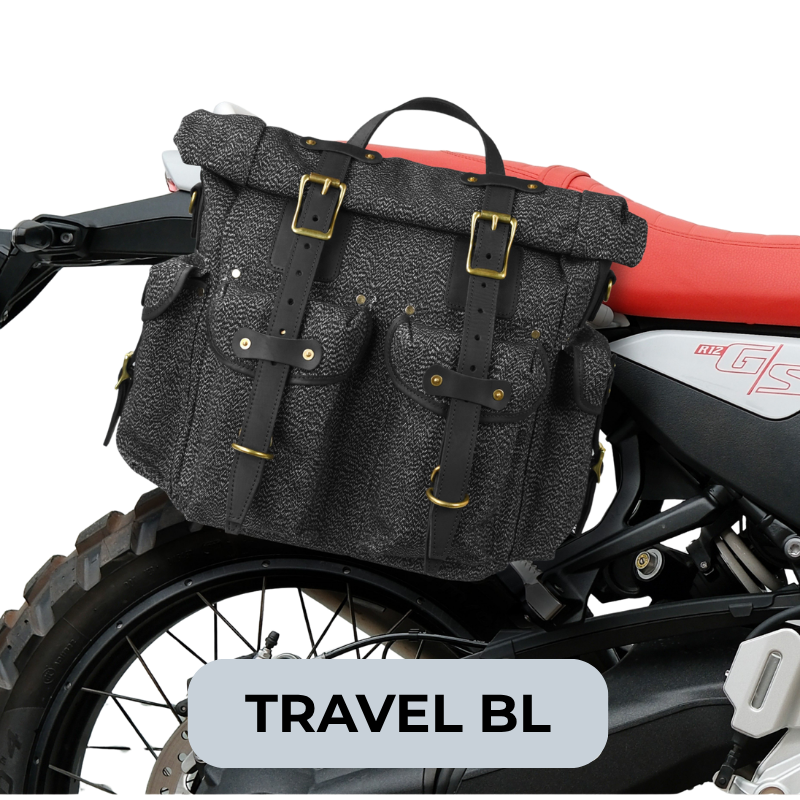 Support sacoche 3-boucles BMW R12GS (gauche/droite)
