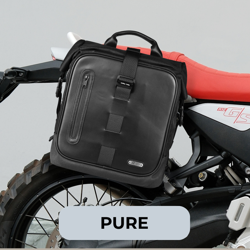 Support sacoche 3-boucles BMW R12GS (gauche/droite)