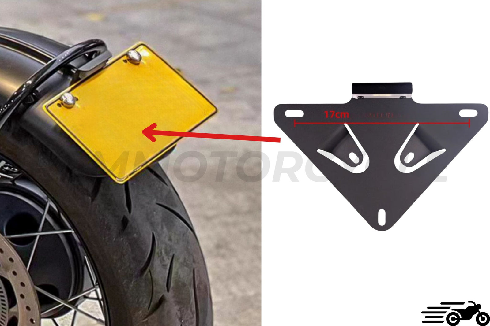 Triumph Bobber Long -witryna długie krocza