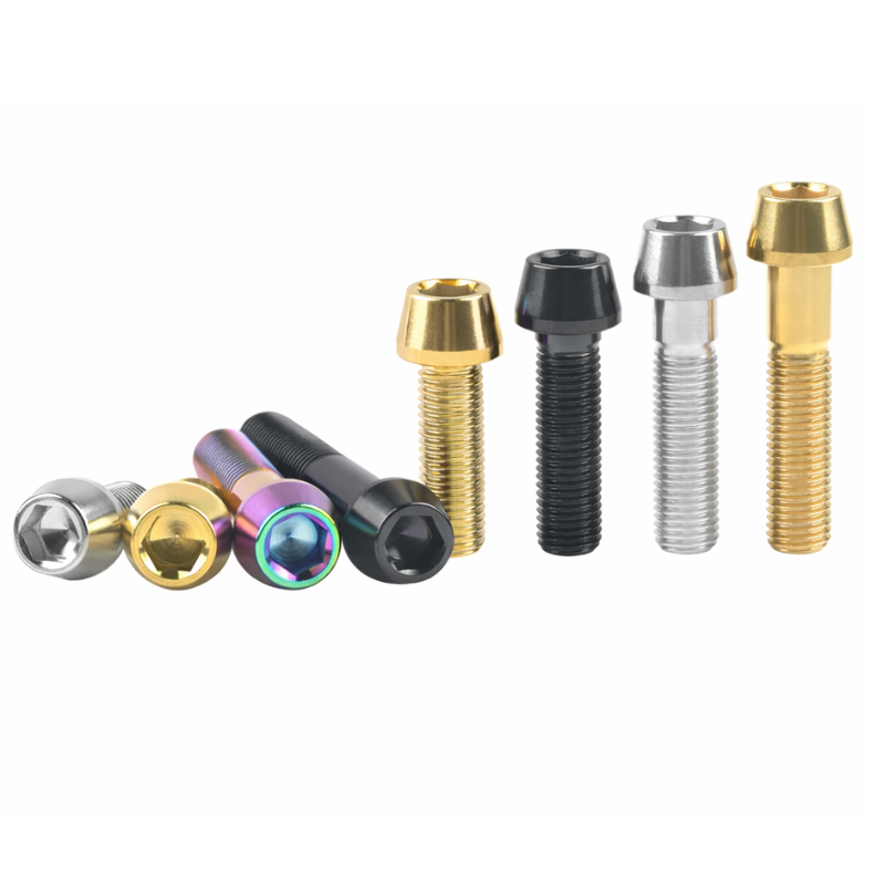 Vis d’étrier titane M10 tête conique