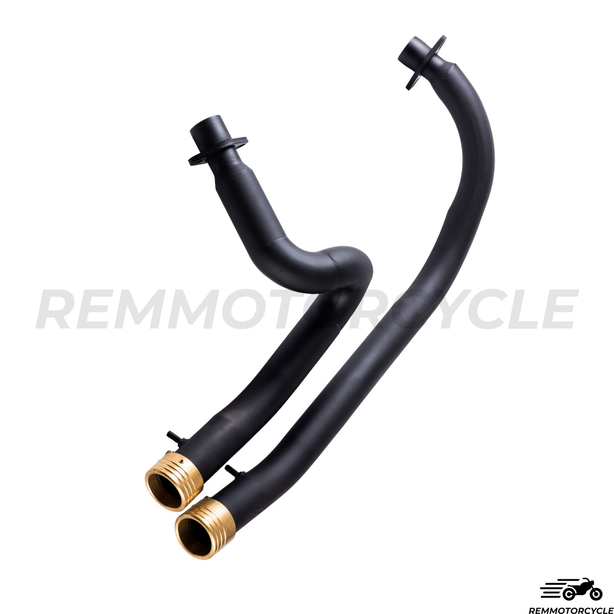 Shadow 600 Czarny i mosiężny wydech