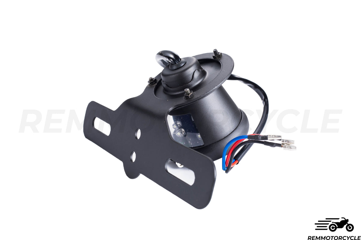 Tylne światło czarne plamki