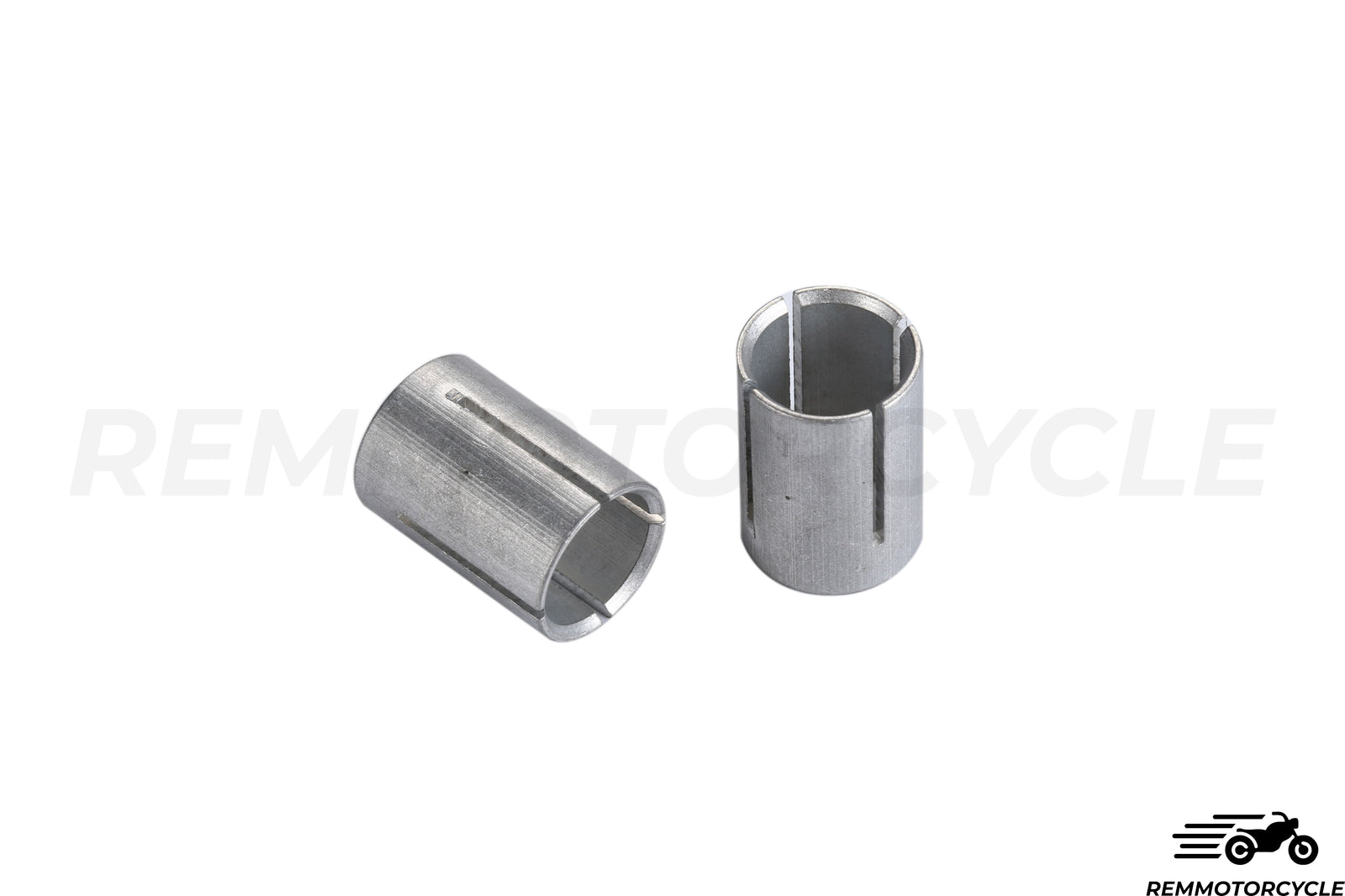 Okrągłe aluminiowe końce kierownicy CNC Black and Srebrne