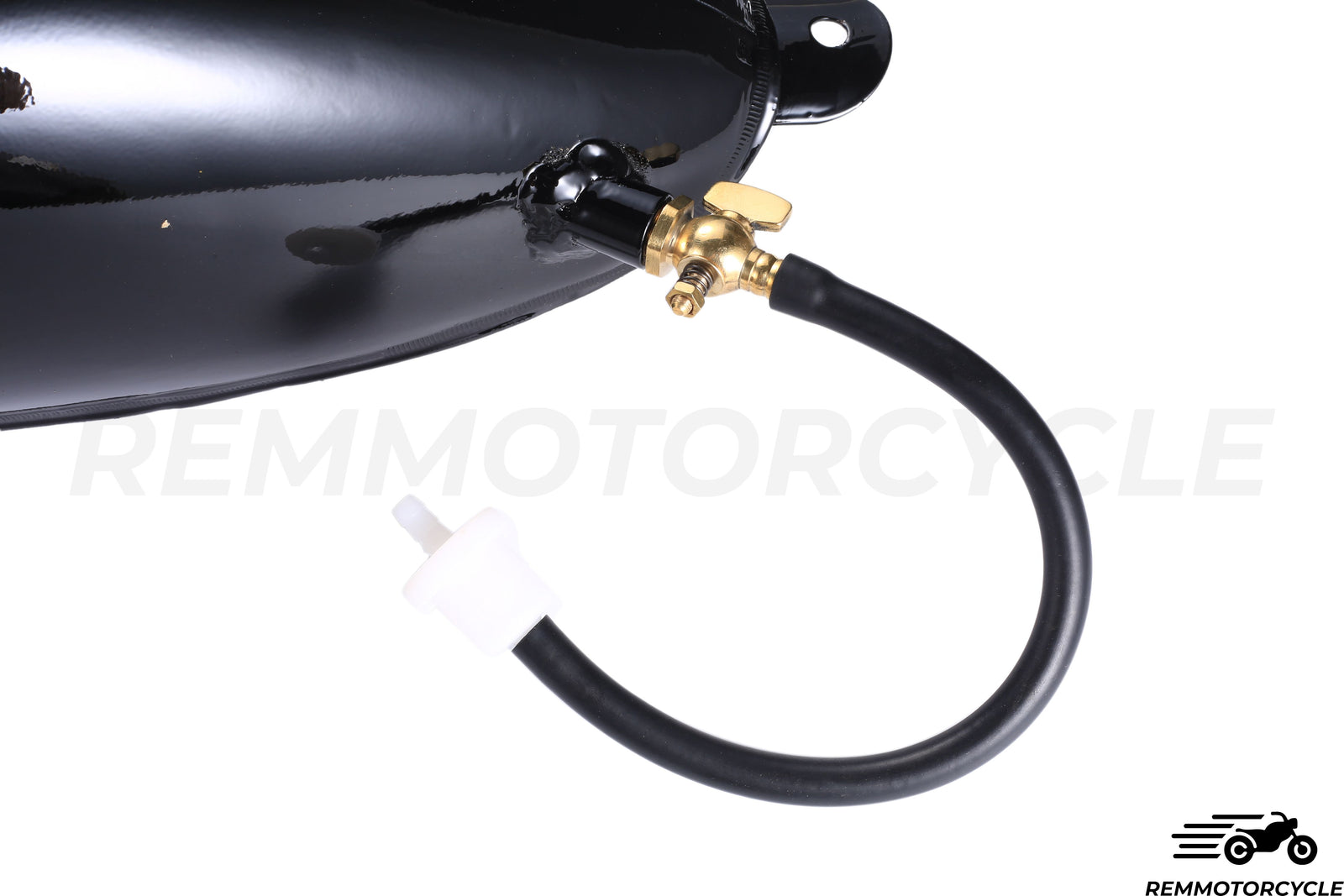 Peanut Bobber / Chopper - Brass Tank