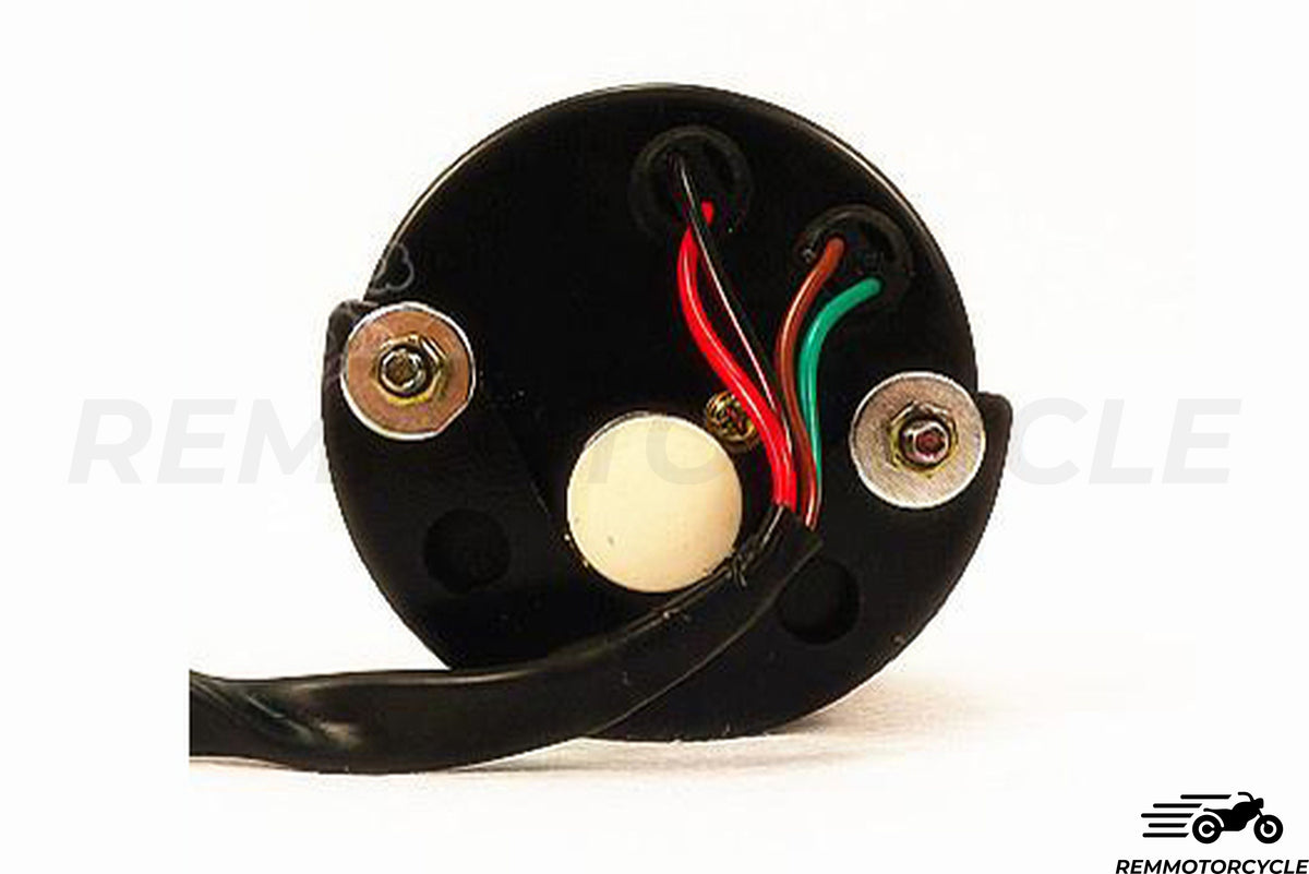 Km/h czarny okrąg okrąg 8,5 cm licznik koła