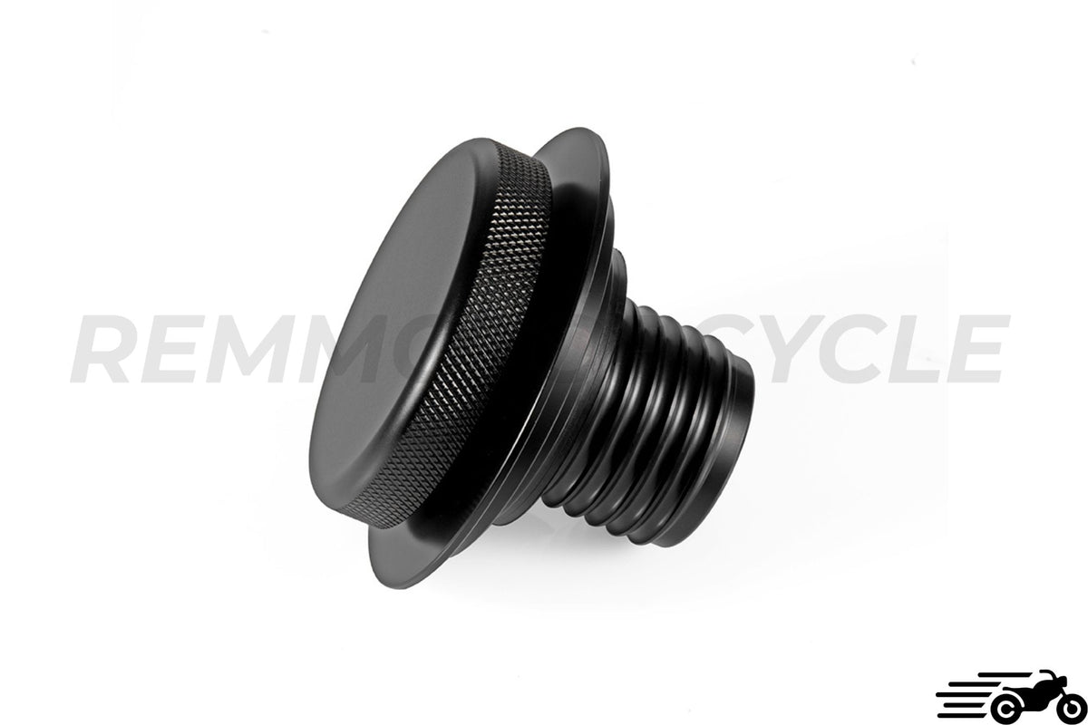 Black Reservoir Cap lub Chrome BMW R Series