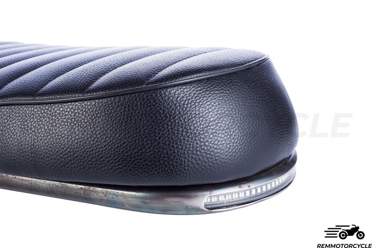 Black Motorcycle Saddle + Long Flat Loop + zintegrowane pasmo LED