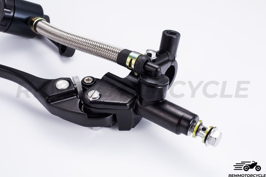 Zestaw dźwigni hamulcowej motocyklowej i wyścigi wyścigowe w stylu vintage wyścigi motocyklowe 22 mm