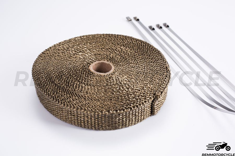 protection echappement moto​ Titanium