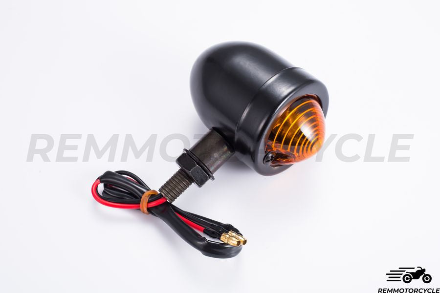 Para tury sygnałów Bullet Metal Black or Chrome