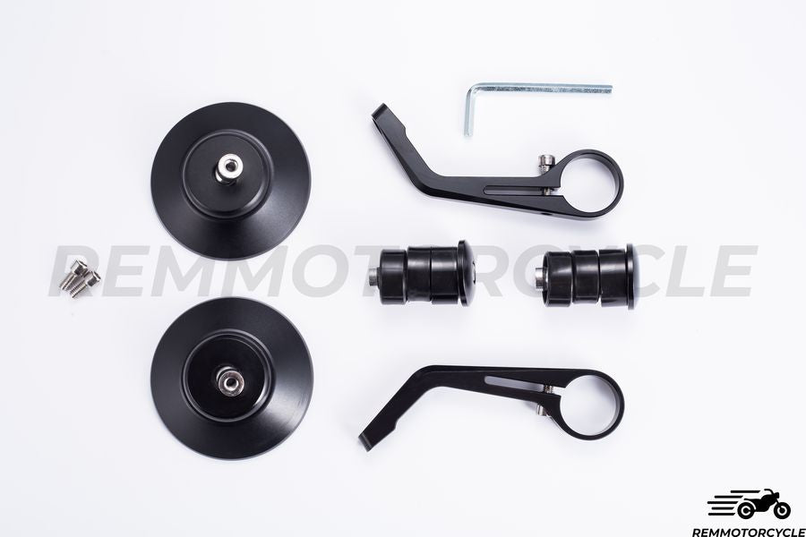 Para okrągłego czarnego ukochanego Retreed 22 mm CNC Górna wersja