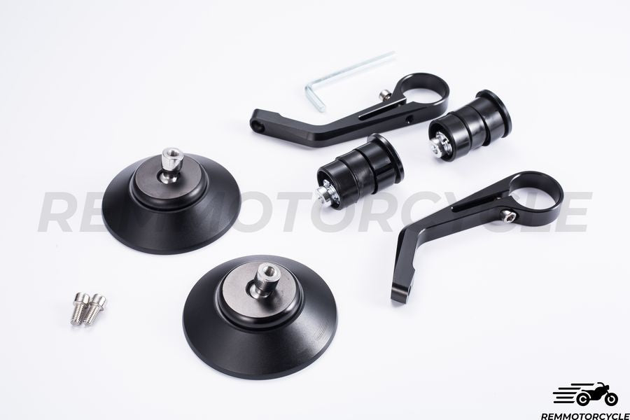 Para okrągłego czarnego ukochanego Retreed 22 mm CNC Górna wersja