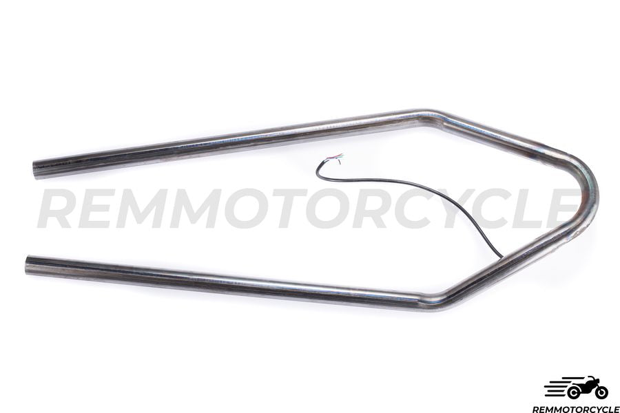 Wyścigi 2 siodle z brązową pętlą zespołu LED