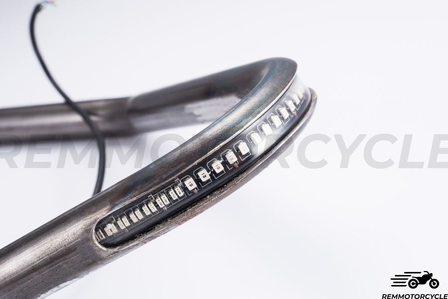 Burza podniesiona ze zintegrowanym paskiem LED do wyścigów 2 siodle