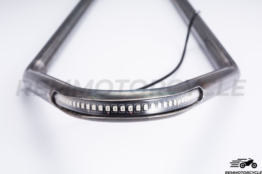 Burza podniesiona ze zintegrowanym paskiem LED do wyścigów 2 siodle