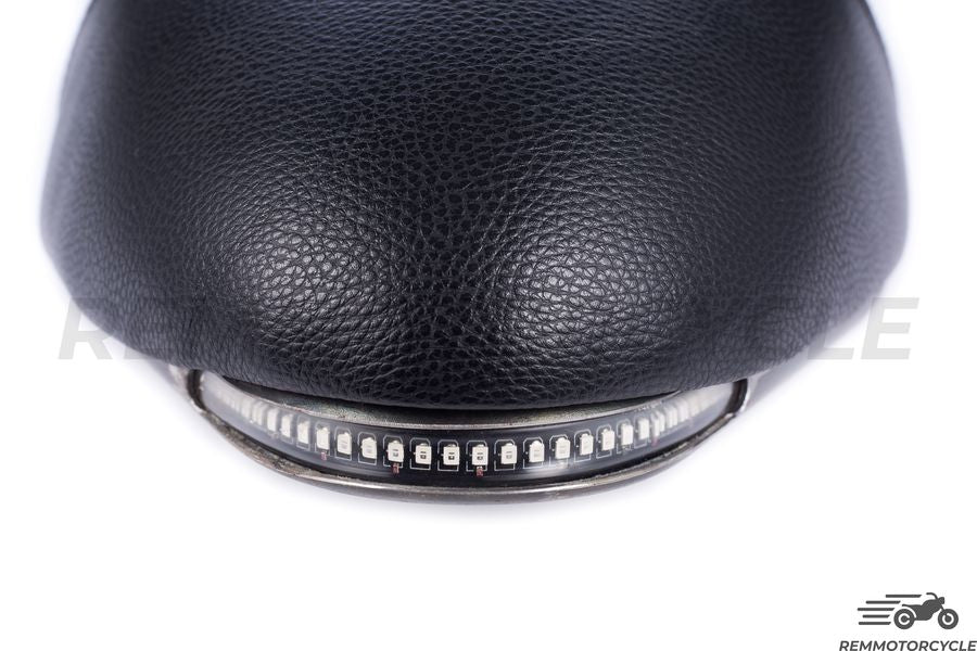 Wyścigi 2 siodle z czarną pętlą zespołu LED