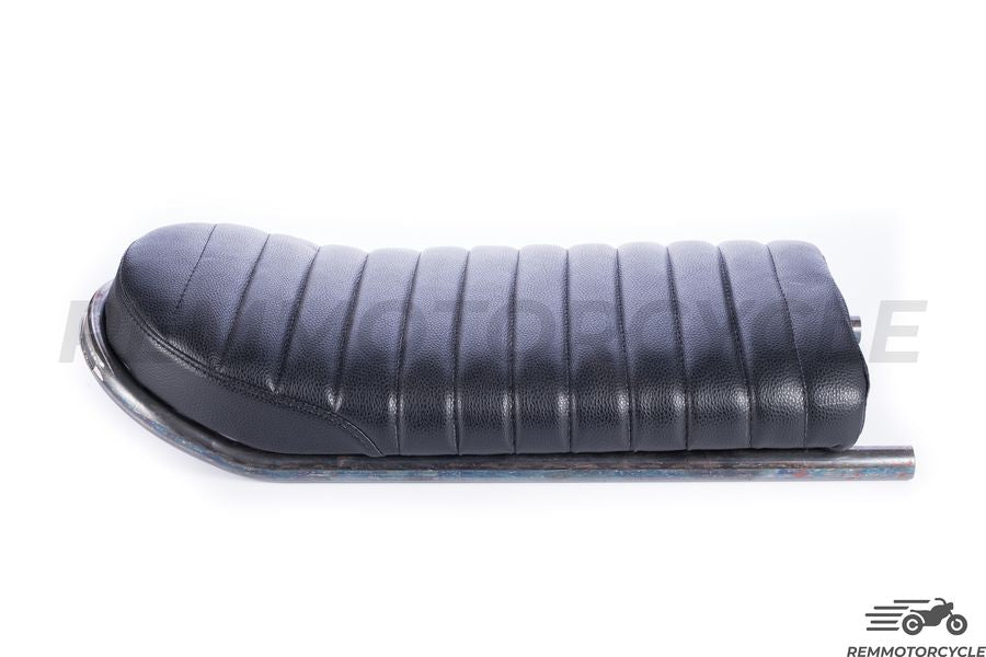 Czarne siodło typu 2 metalowy dolny 50 lub 60 cm z pętlą z lub bez diody LED