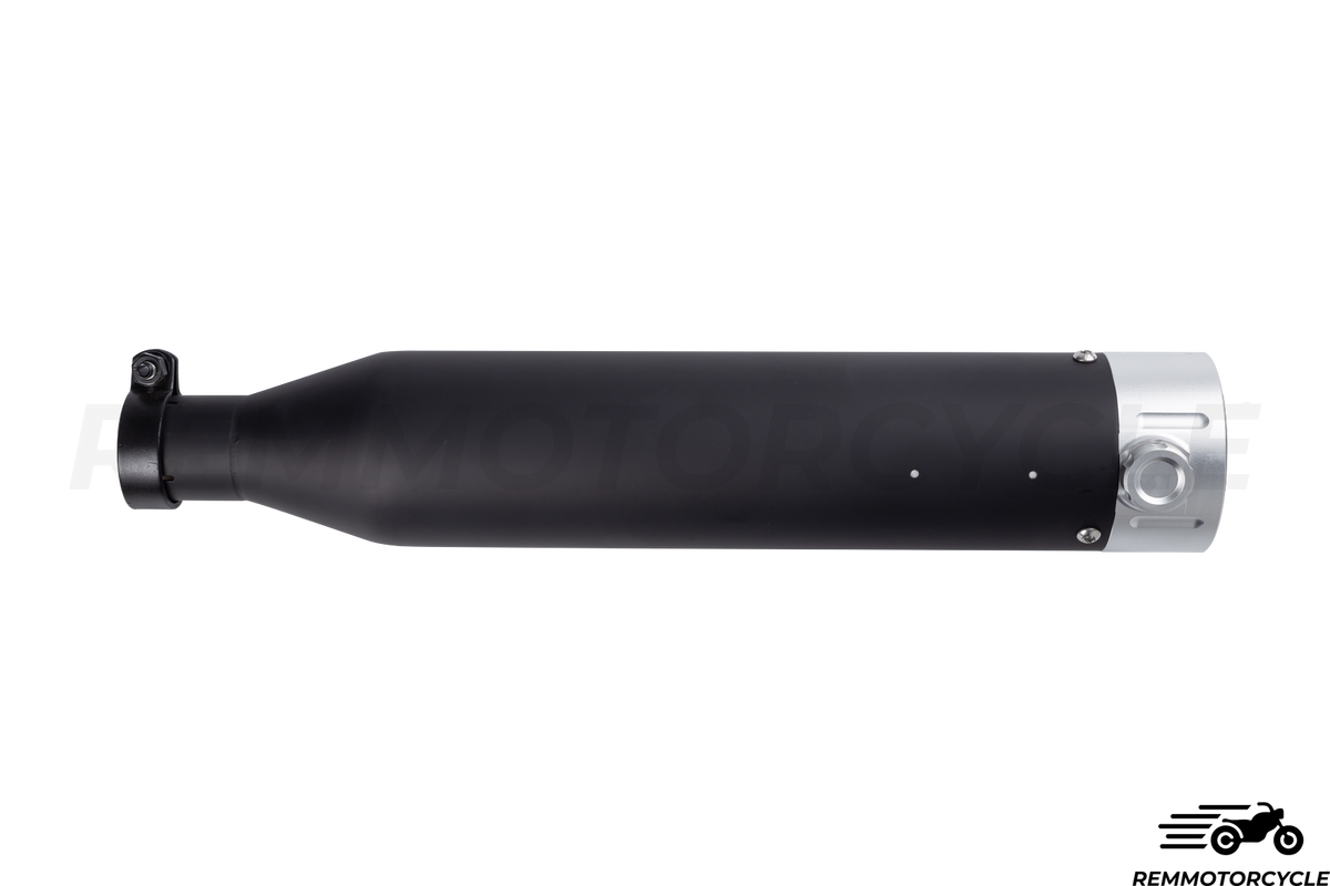 Czarny wydech w zaworze ręcznym